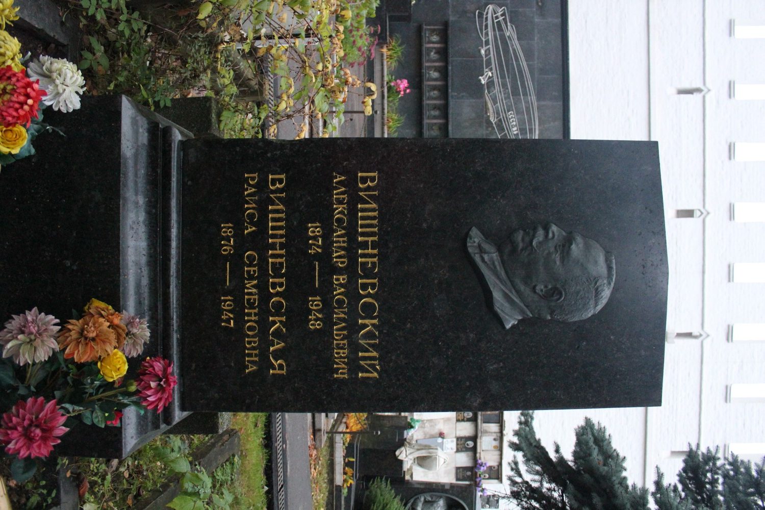 Aleksandr Vassilievich Vishnevsky’s grave.JPG